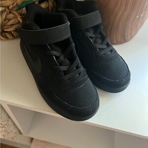 Nike Kids All-Black Sneakers